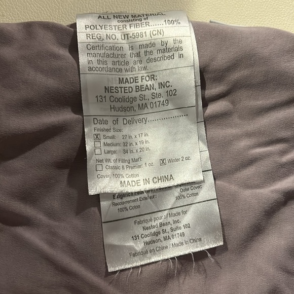 Nested bean winter sleep sack - Picture 4 of 4